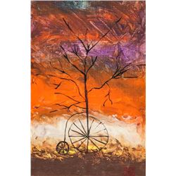 Josh Smith American Modernist Oil on Canvas