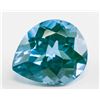 Image 1 : 4.85ct Pear Blue Natural Indocolite Tourmaline GGL