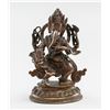 Image 1 : Indian Bronze Ganesha Statue with Thunderbolt MK