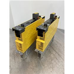 (2) Fanuc A06B-6124-H105 Servo Amplifier Module