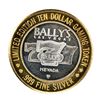 Image 1 : .999 Silver Ballys Las Vegas $10 Casino Limited Edition Gaming Token