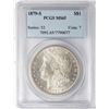 Image 1 : 1879-S $1 Morgan Silver Dollar Coin PCGS MS65