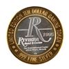 Image 1 : .999 Silver Riviera Hotel & Casino Las Vegas $10 Casino Limited Edition Gaming Token