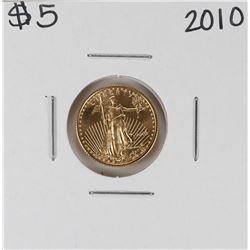 2010 $5 American Gold Eagle Coin