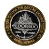 Image 2 : .999 Silver Eldorado Hotel and Casino $10 Casino Gaming Token Limited Edition