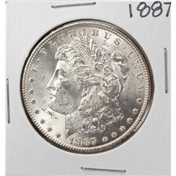 1887 $1 Morgan Silver Dollar Coin