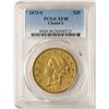 Image 1 : 1873-S Closed 3 $20 Liberty Head Double Eagle Gold Coin PCGS XF40