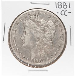 1881-CC $1 Morgan Silver Dollar Coin