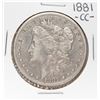Image 1 : 1881-CC $1 Morgan Silver Dollar Coin