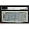 Image 2 : 1864 $50 Confederate States of America Note T-66 PMG Very Fine 30EPQ
