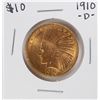 Image 1 : 1910-D $10 Indian Head Eagle Gold Coin