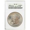 Image 1 : 1885-O $1 Morgan Silver Dollar Coin ANACS MS63
