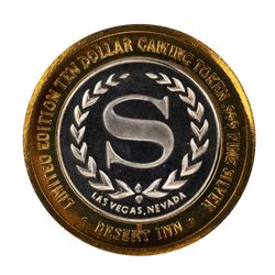 .999 Silver Desert Inn Las Vegas, Nevada $10 Limited Edition Gaming Token