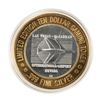 Image 2 : .999 Silver McCarran International Airport $10 Casino Limited Edition Gaming Token