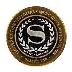.999 Silver Desert Inn Las Vegas, Nevada $10 Limited Edition Gaming Token