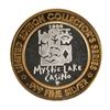 Image 2 : .999 Fine Silver Mystic Lake Casino $10 Limited Edition Gaming Token