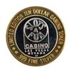 Image 1 : .999 Silver Slots A Fun Casino Las Vegas, NV $10 Limited Edition Casino Gaming Token