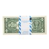 Image 2 : Pack of (100) Consecutive 2017 $1 Federal Reserve STAR Notes Dallas