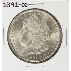 1891-CC $1 Morgan Silver Dollar Coin