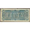 Image 2 : 1864 $50 Confederate States of America Note