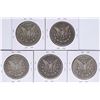 Image 2 : Lot of (5) 1878-S $1 Morgan Silver Dollar Coins