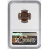Image 2 : 1958 Proof Lincoln Wheat Cent Coin NGC PF67RD Cameo