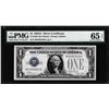 Image 1 : 1928A $1 Funnyback Silver Certificate Note Fr.1601 PMG Gem Uncirculated 65EPQ