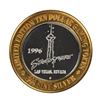 Image 2 : .999 Silver Stratosphere Las Vegas, Nevada $10 Casino Limited Edition Gaming Token