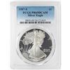 Image 1 : 1987-S $1 Proof American Silver Eagle Coin PCGS PR69DCAM