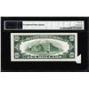 Image 2 : 1950D $10 Federal Reserve Note Butterfly Fold ERROR PMG Gem Uncirculated 66EPQ