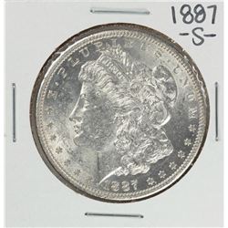 1887-S $1 Morgan Silver Dollar Coin