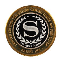 .999 Silver Desert Inn Las Vegas, Nevada $10 Limited Edition Gaming Token