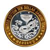 Image 2 : .999 Silver Harrah's Las Vegas, Nevada $10 Casino Limited Edition Gaming Token