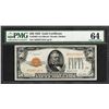 Image 1 : 1928 $50 Gold Certificate Note Fr.2404 PMG Choice Uncirculated 64
