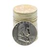 Image 1 : Roll of (20) Brilliant Uncirculated 1963 Franklin Half Dollar Coins