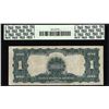 Image 2 : 1899 $1 Black Eagle Silver Certificate STAR Note Fr.236 PMG Very Fine 20