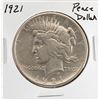 Image 1 : 1921 $1 Peace Silver Dollar Coin