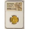 Image 1 : AD 602-610 Phocas Byzantine Empire Solidus Ancient Gold Coin NGC MS