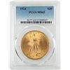 Image 1 : 1924 $20 St. Gaudens Double Eagle Gold Coin PCGS MS65