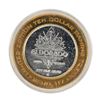 Image 1 : .999 Silver El Dorado Hotel & Casino Reno, Nevada $10 Limited Edition Gaming Token