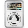 Image 2 : 2018 10 Yuan China Panda Silver Coin NGC MS70 Early Releases White Core
