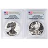 Image 1 : West Point Mint Set 2013-W $1 American Silver Eagle Coins PCGS MS69/PR69 First Strike