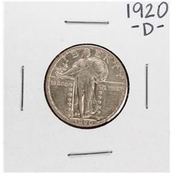 1920-D Standing Quarter Coin