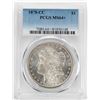 Image 1 : 1878-CC $1 Morgan Silver Dollar Coin PCGS MS64+