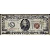Image 1 : 1934A $20 Hawaii WWII Emergency Issue Federal Reserve Note