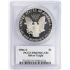 Image 2 : 1986-S $1 Proof American Silver Eagle Coin PCGS PR69DCAM Moy Signature