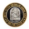 Image 1 : .999 Silver Slots A Fun Casino Las Vegas, NV $10 Limited Edition Casino Gaming Token