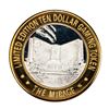Image 1 : .999 Silver Mirage Las Vegas Nevada $10 Casino Limited Edition Gaming Token