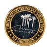 Image 2 : .999 Silver Mirage Las Vegas Nevada $10 Casino Limited Edition Gaming Token