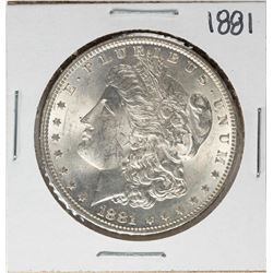 1881 $1 Morgan Silver Dollar Coin